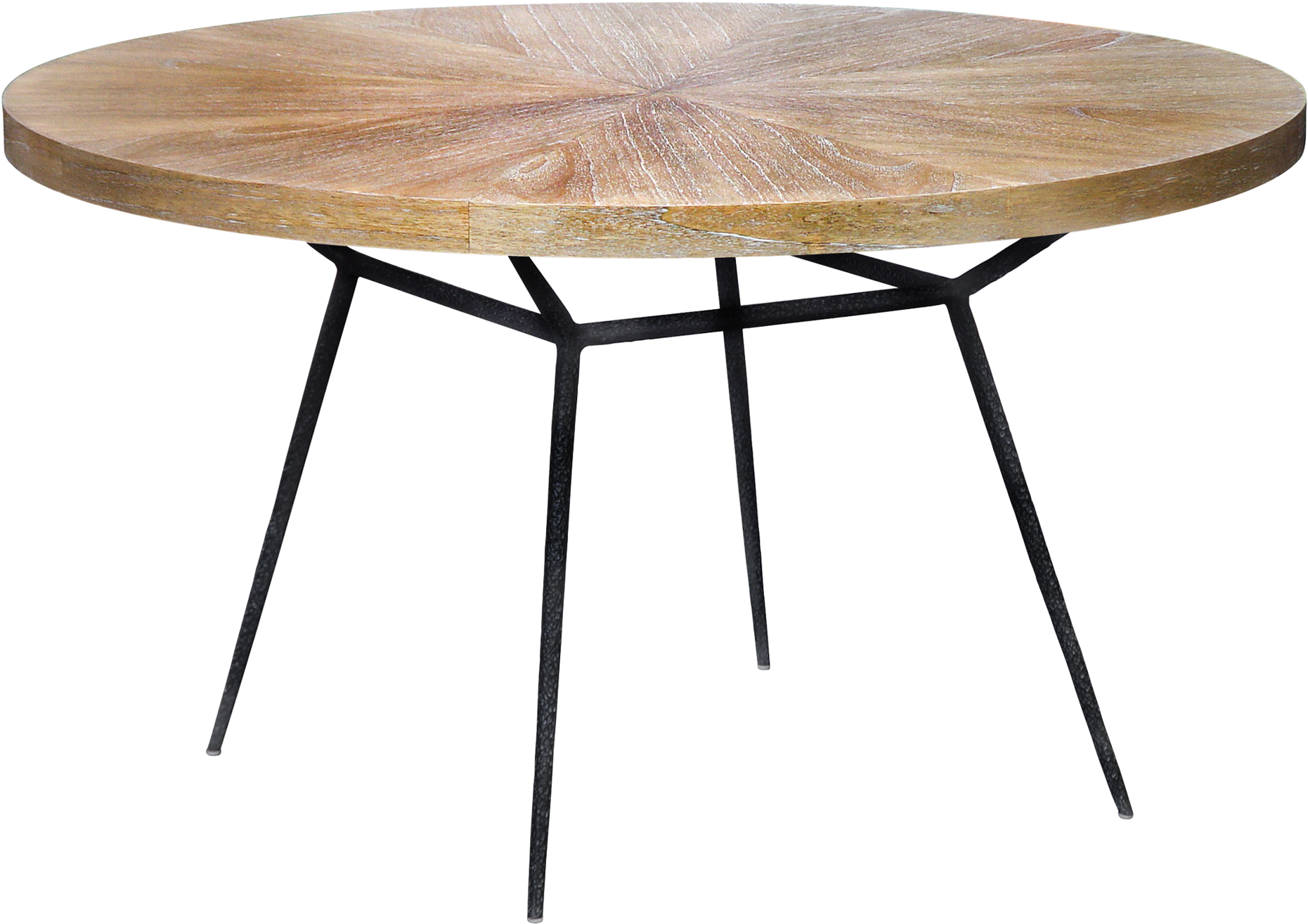 Amazing Frank Dining Table Iron Base Wveneer Wood Top - Oly Studio Frank Dining Table (2000x1500), Png Download