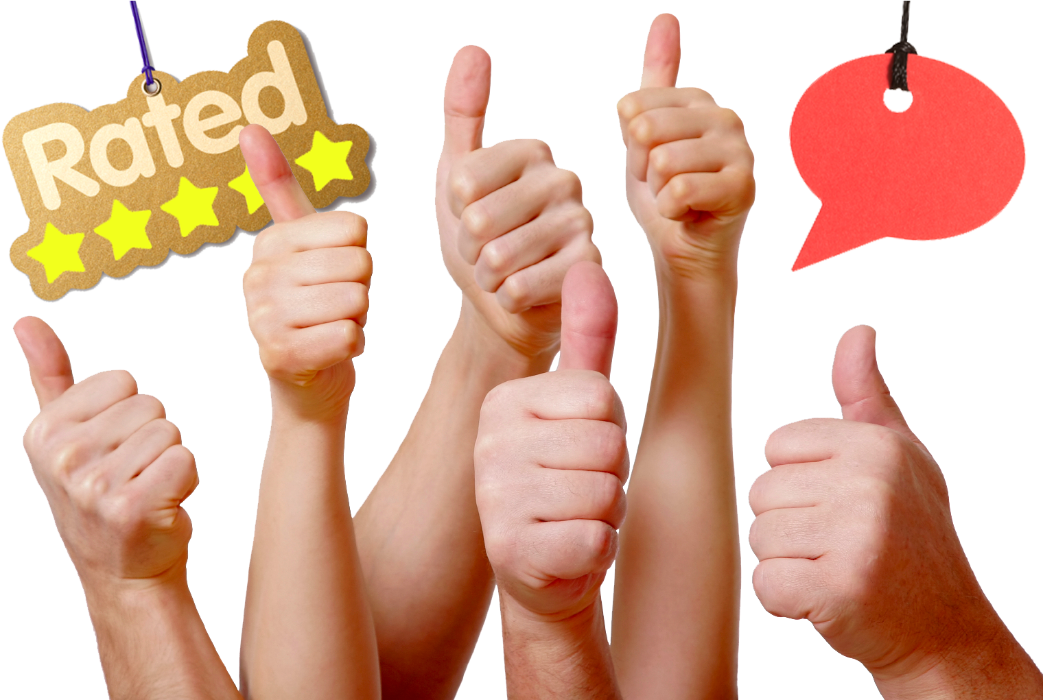 Thumbs Up (1528x1020), Png Download