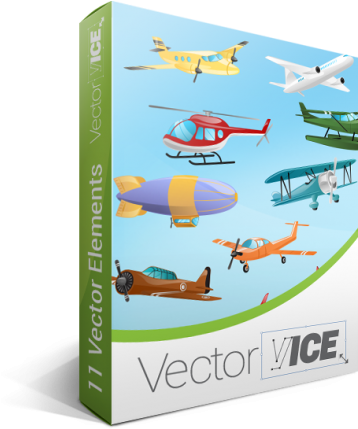 Vector Planes - Vector Graphics (716x443), Png Download