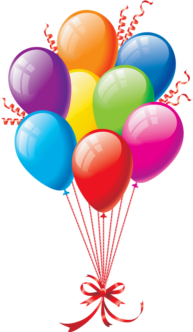 Balloons Png Transparent Background - Party Balloons Transparent - Free