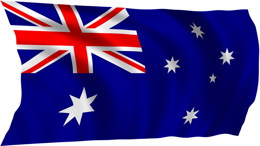 Australia Flag Clipart Flag Png - Flag Of Australia (960x480), Png Download