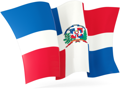 Dominican Republic Flag Moving (640x480), Png Download