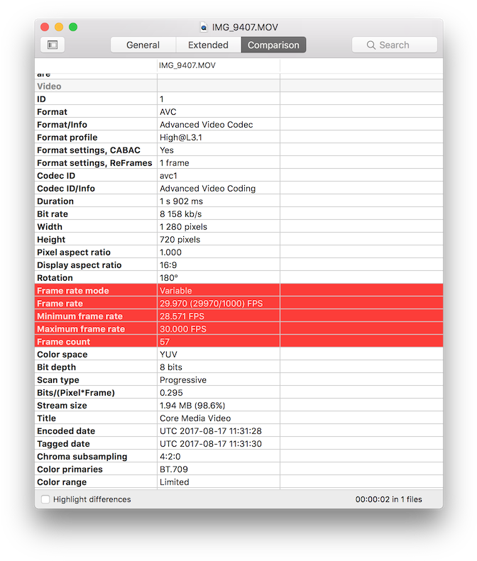 Frame Rate For Ios Video - Frame Rate (687x802), Png Download