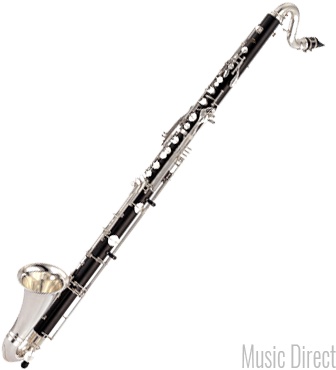 Yamaha Ycl622 Bb Bass Clarinet - Yamaha Ycl-622ii Bass Clarinet To Low C (353x392), Png Download