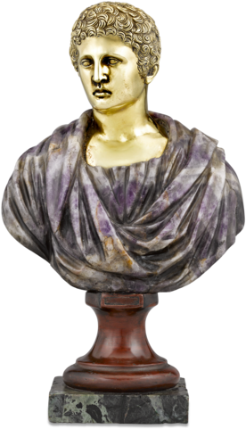 1628-1699 • French • Portrait Bust • Circa 1780 • Terracotta - Sculpture (298x498), Png Download