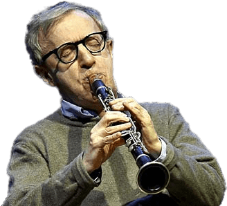 Download - Young Woody Allen (460x300), Png Download