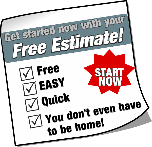 Get A Free Estimate - Call Us For Free Estimate (600x580), Png Download