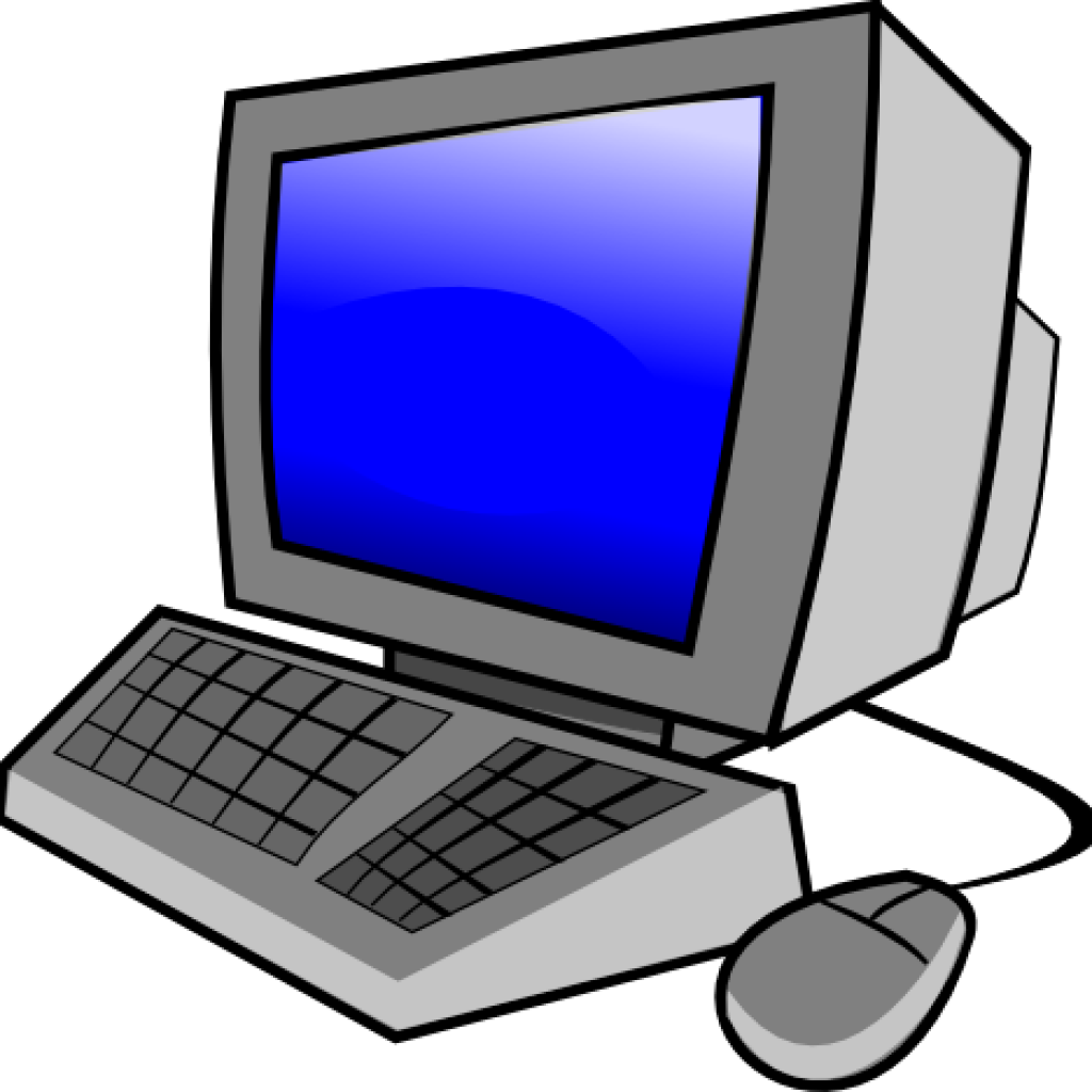 Computer Clipart Clip Art - Free Clipart Computer (1024x1024), Png Download