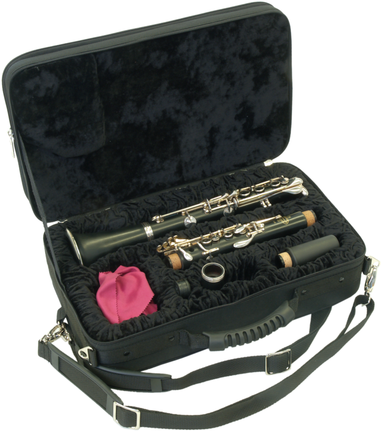 Clarinet Bb De Luxe , Item Id Cl267 - Roko Deluxe Gigbag Bb Clarinet (844x900), Png Download