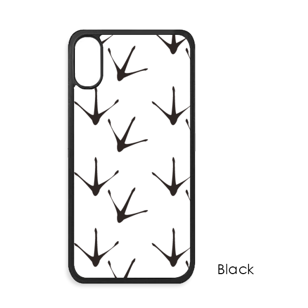 Chicken Claw Footprint Silhouette - Mobile Phone Case (600x600), Png Download