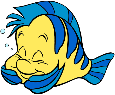Flounder Napping - Flounder Clipart (480x397), Png Download