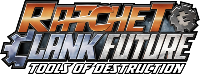 Ratchet & Clank Future - Ratchet And Clank Future Logo (640x238), Png Download