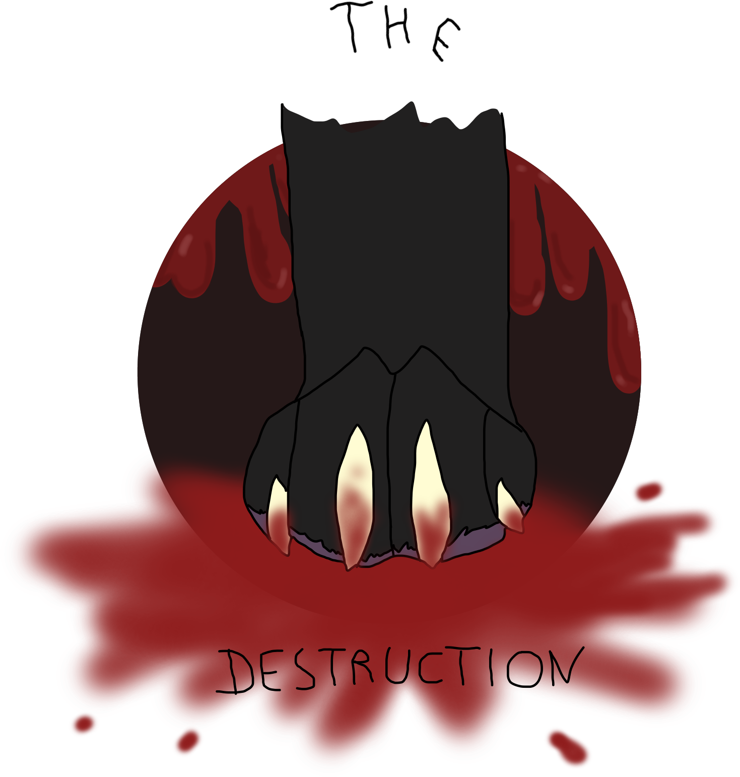 The Destruction - Illustration (2000x2000), Png Download