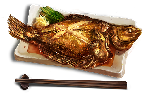 Steamed Flounder - 文豪 と アルケミスト ご飯 (680x481), Png Download