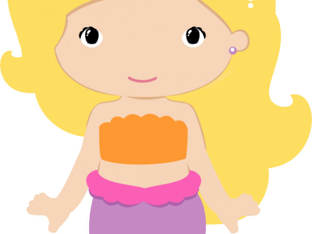 Mermaid Clipart House - Cartoon (640x480), Png Download