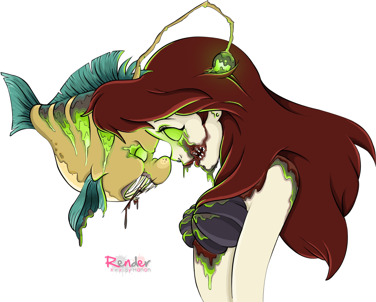 Princesas De Disney Pero De Terror (1600x1045), Png Download