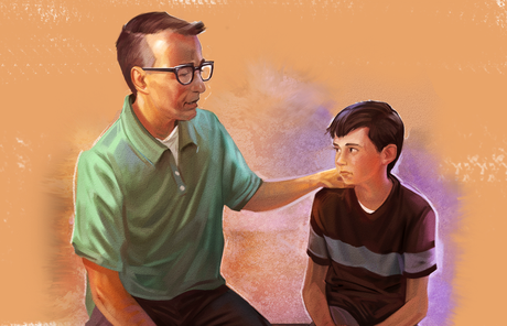 Father And Son - Talk With My Father (460x296), Png Download