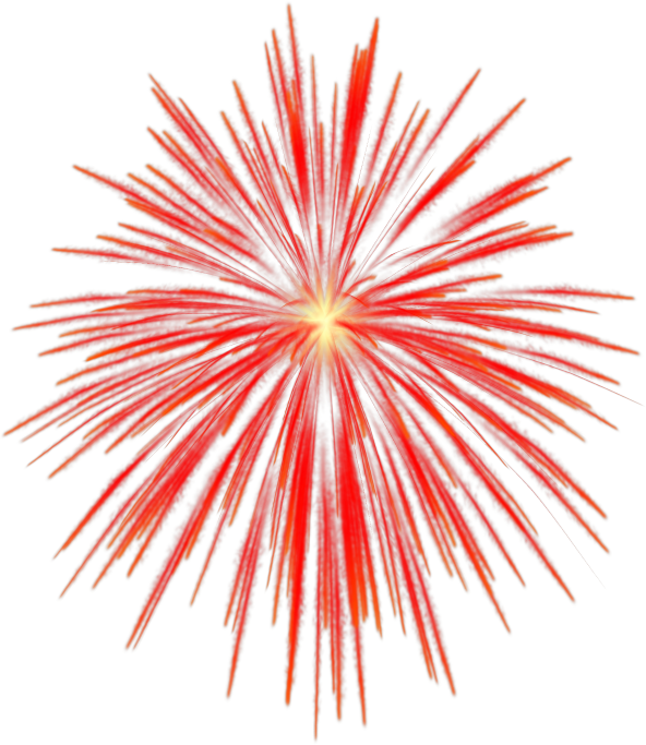 Fuegos Artificiales Png Fondos De Pantalla Y Mucho - Red Firewokrs Png (592x683), Png Download