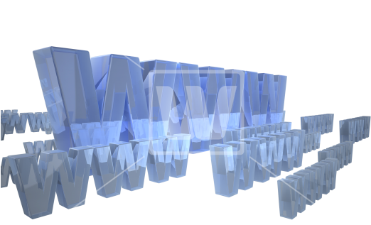 Glass Letters Www - Glass (550x366), Png Download