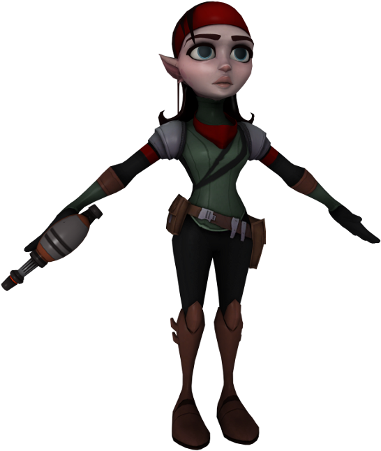 Download Zip Archive - Ratchet And Clank Into The Nexus Talwyn Apogee (750x650), Png Download