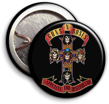 Guns N Roses Appetite (500x500), Png Download