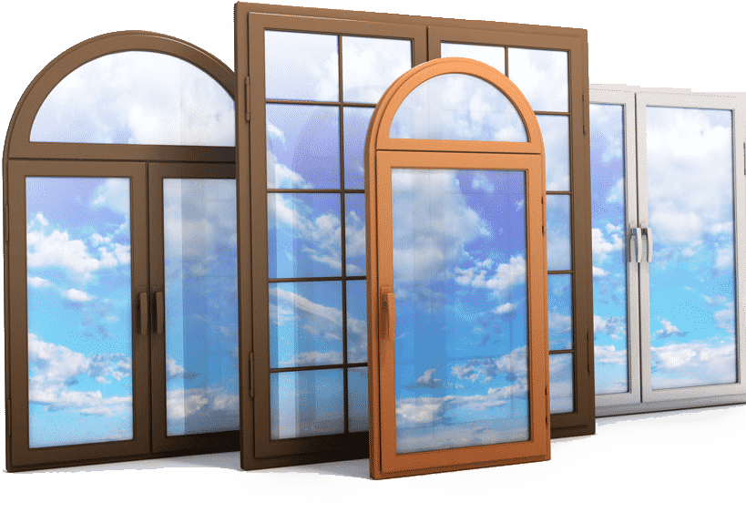 Zeus Windows - Glass Doors & Windows Png (819x563), Png Download