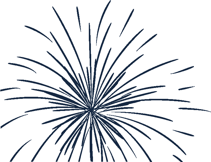 Invitación - Fireworks (1650x1238), Png Download