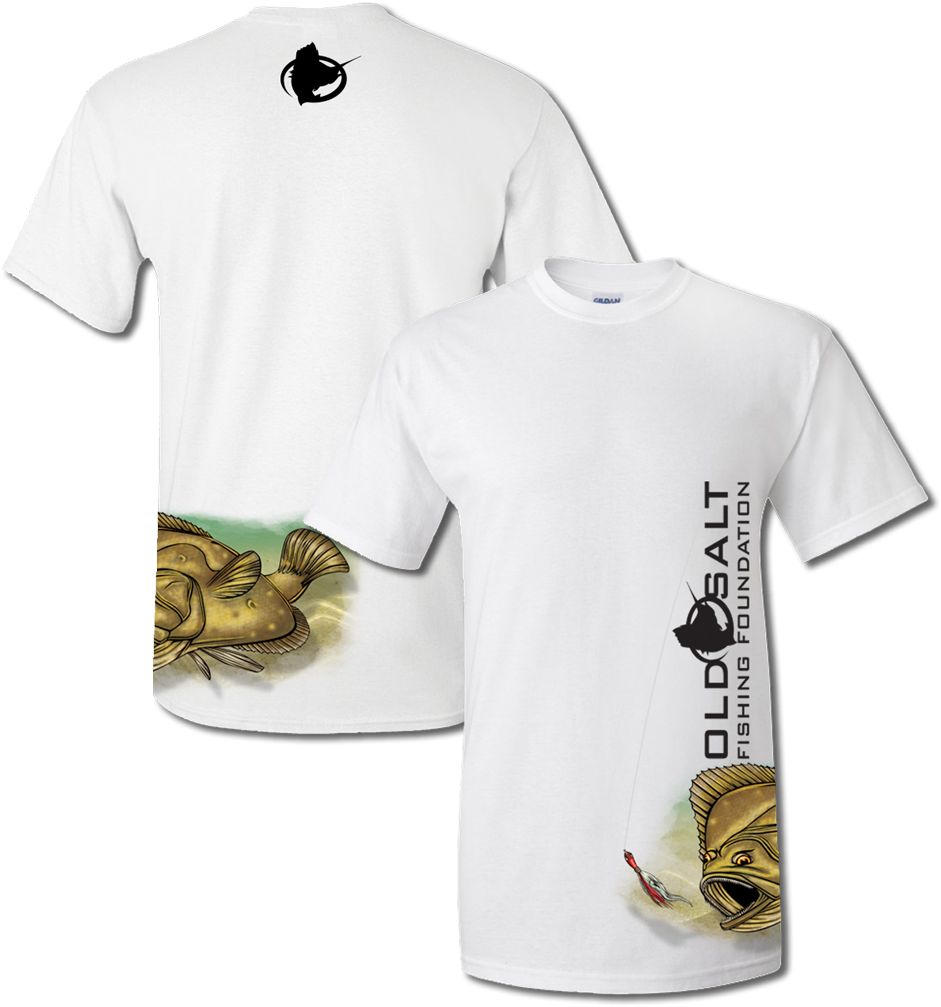 Bucktail Flounder - Youth - Flounder (1024x1024), Png Download