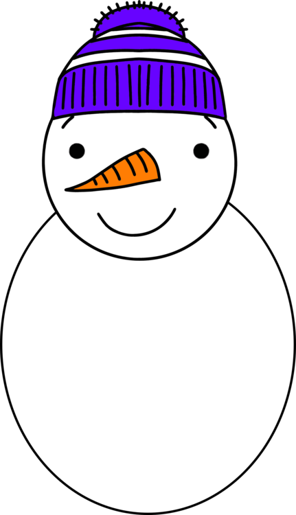 Computer Icons Snowman Cartoon Face Head - Clip Art (431x750), Png Download
