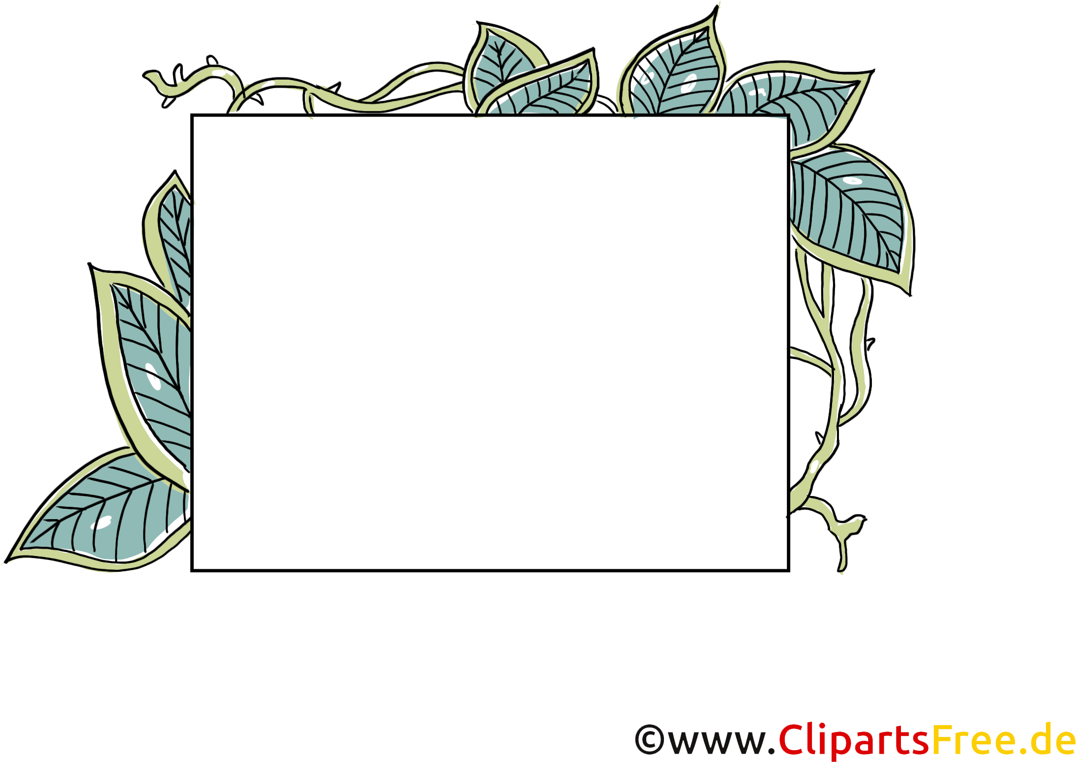 Clipart Cadre - Line Art (2300x1725), Png Download