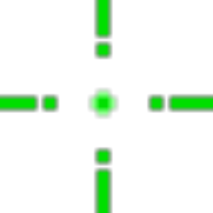 Green Crosshair Png Graphic Download - Transparent Green Crosshair (420x420), Png Download