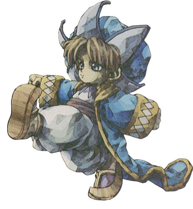 Student - Legend Of Mana Student (683x731), Png Download