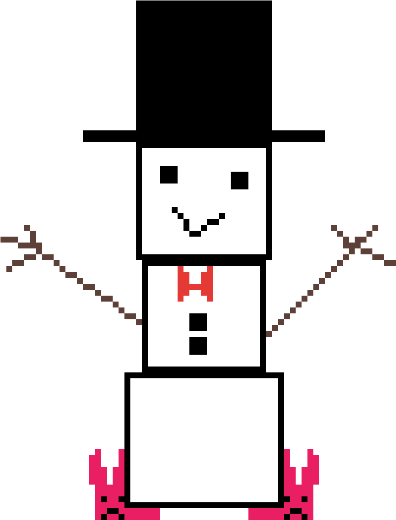 Derp Snowman Wit Da Bunny Slippers - Illustration (1200x1200), Png Download