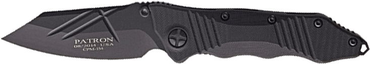 Guardian Tactical Gt21111 Patron Framelock Folder Knife - Utility Knife (758x200), Png Download