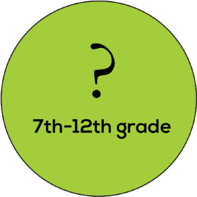 7-12 Grade Circle Cc Students - Perm (400x400), Png Download