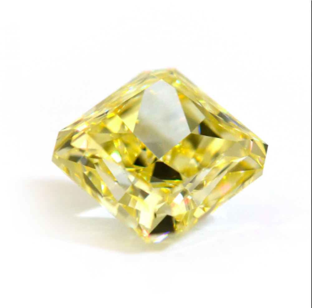Fancy Yellow Diamond - Gemological Institute Of America (1000x1293), Png Download