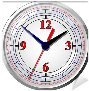 Vector Illustration - Wall Clock (400x400), Png Download