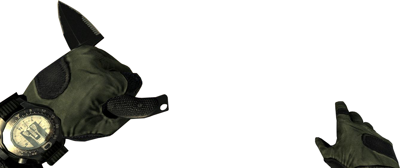 Knife Rappeling Mw2 - Call Of Duty: Modern Warfare 2 (1338x562), Png Download