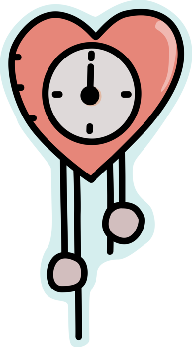 Vector Illustration Of Valentine's Day Sentimental (388x700), Png Download