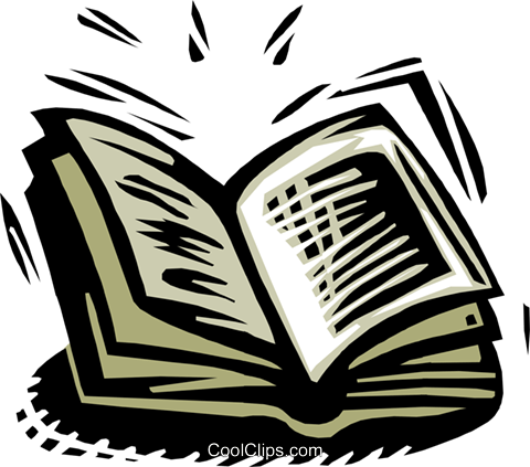 Open Book Royalty Free Vector Clip Art Illustration - Compound Interest In Todays Life (480x423), Png Download