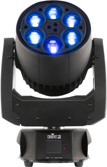Click Here To View Full Picture - Chauvet Dj Intimidator Trio - Led Moving Head (600x600), Png Download