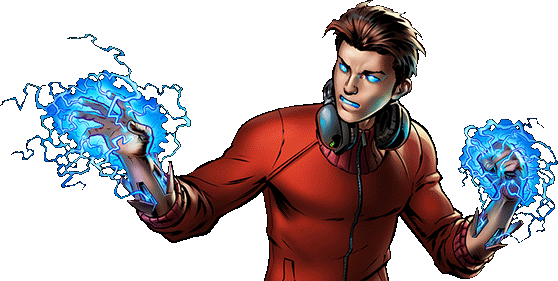 Victor Mancha Dialogue 1 Right - Victor Mancha Marvel (558x281), Png Download