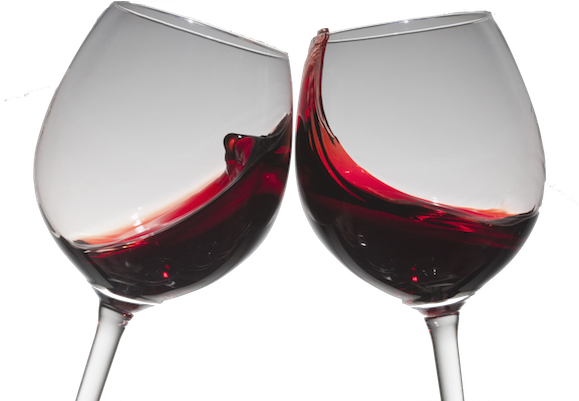 Chalk Wine Glass Png - Red Wine Glass Cheers (800x400), Png Download