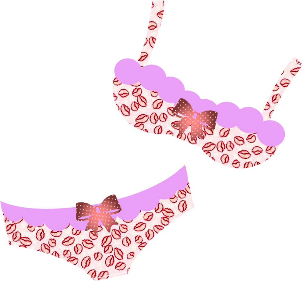 Lingerie Em Png - Lingerie Desenho Fundo Transparente (1124x1028), Png Download