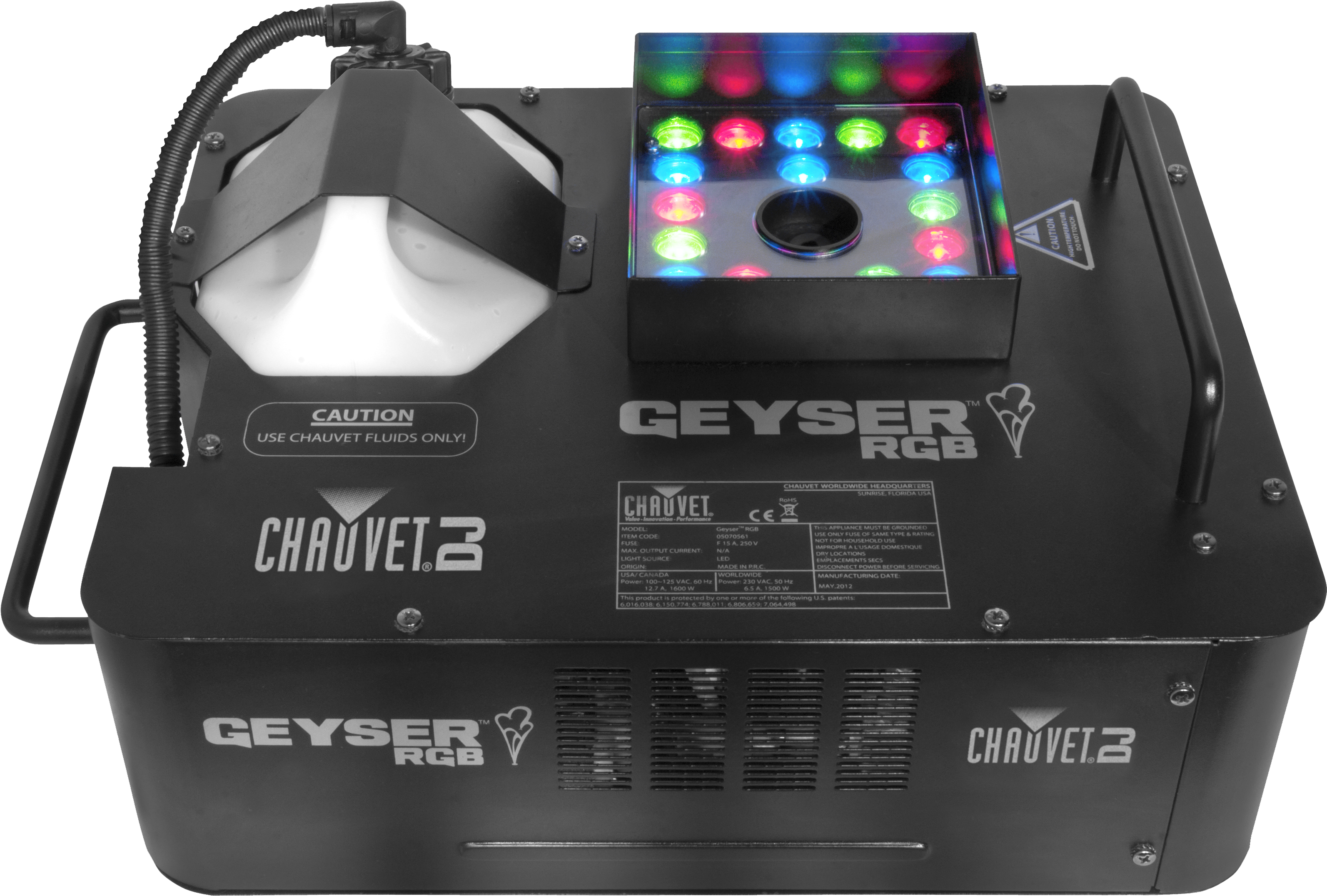 Want A Glittering Effect To Your Night Club Add These - Chauvet Geyser Rgb (3268x3268), Png Download