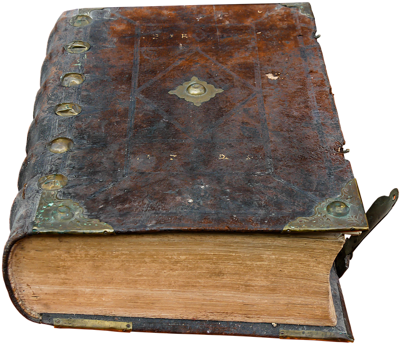 Objetos - Old Book Cover (960x640), Png Download