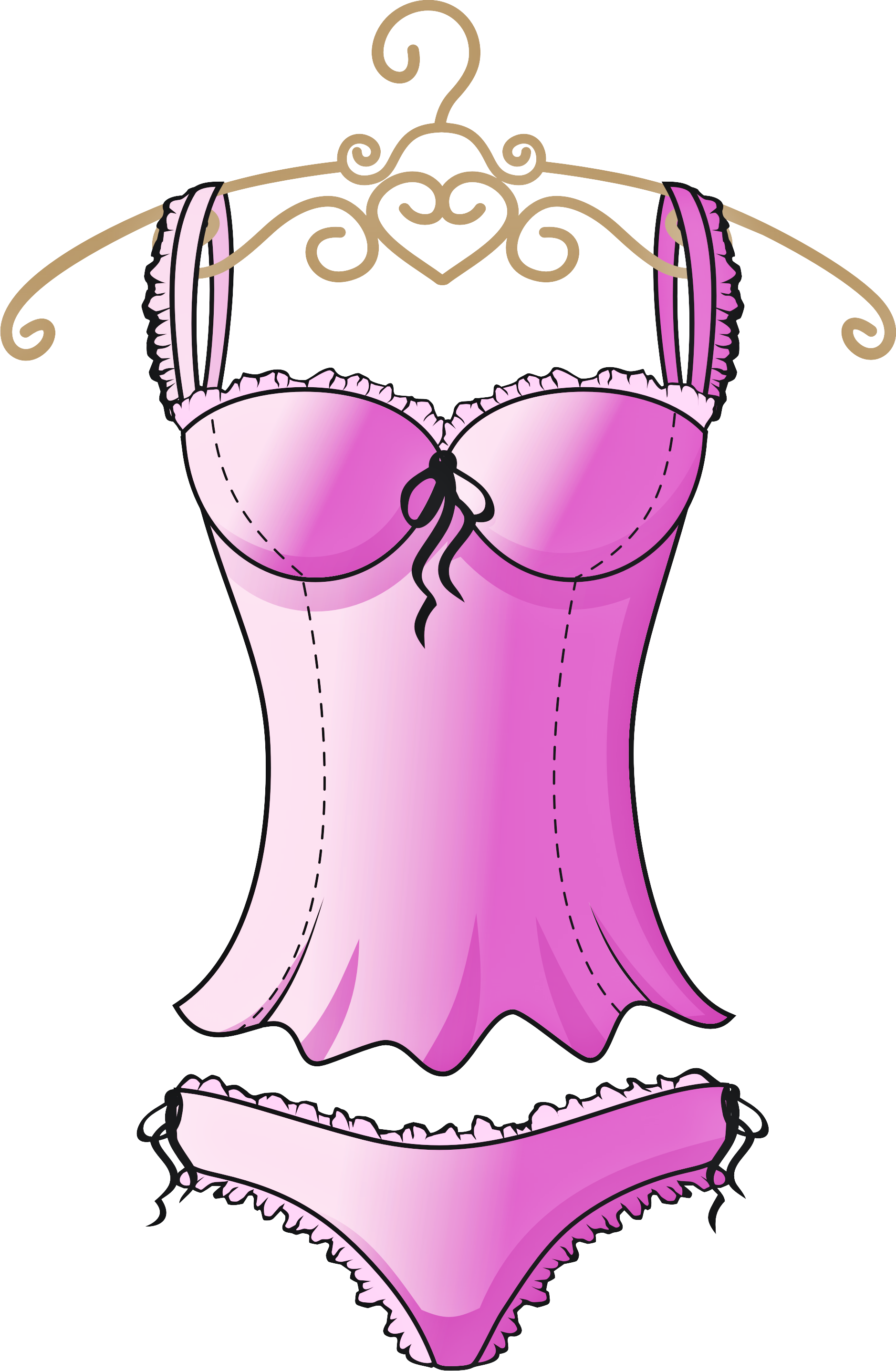 Have A Question About Lingerie (1878x2875), Png Download
