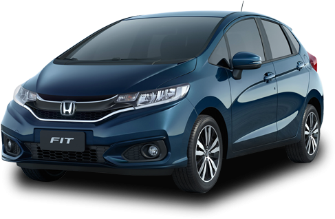 C5fd3 000282 Imagem Carro - Honda Jazz 2018 Black (585x400), Png Download
