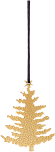 Karen Blixen Christmas Tree - Ornament Christmas Tree H7cm, Goldplated (460x460), Png Download