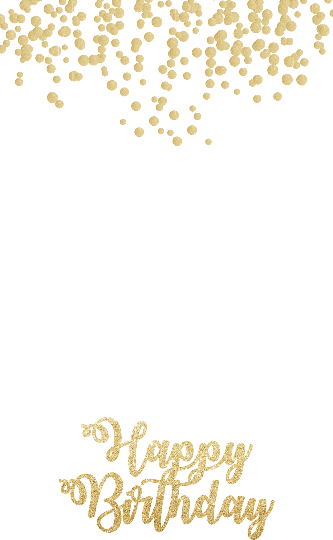 Gold Sparkles Background Png Download - Glitter Snapchat Filter Png (1080x1920), Png Download